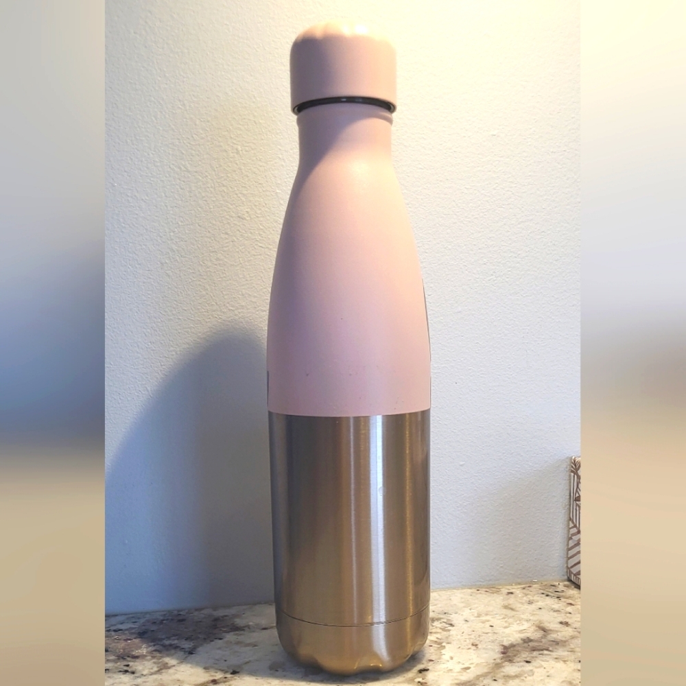 S'well Water Bottle- baby pink/ rose gold
